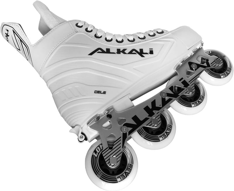 Alkali Cele Adjustable Senior Junior Youth Roller Inline Hockey Skates, New Model - Image 5